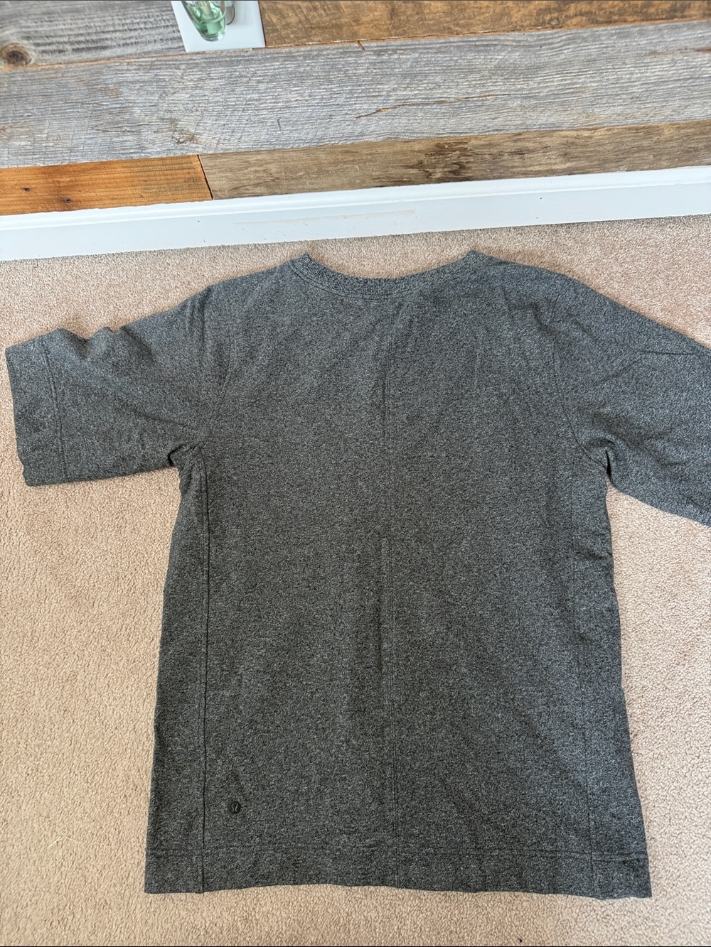 Lululemon Marbled Grey Lightweight Sweatshirt Tunic